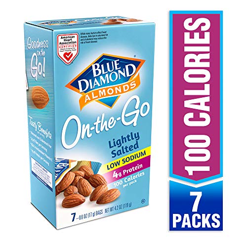 Blue Diamond Almonds, Low Sodium Lightly Salted, 100 Calorie On-