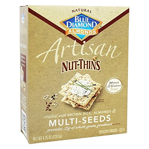 Blue Diamond Growers - Artisan Nut Thins Multi-Seeds - 4.25 Oz