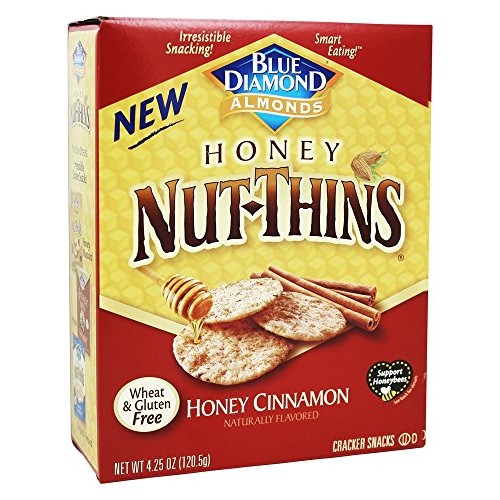 Blue Diamond Growers - Honey Nut Thins Honey Cinnamon - 4.25 Oz