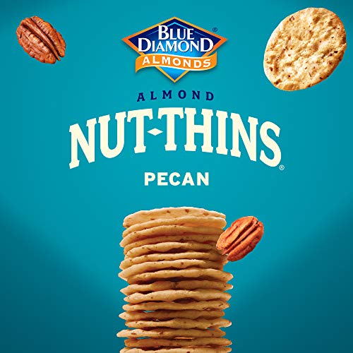 Blue Diamond Pecan Thins Cracker Crisps, 4.25 Oz