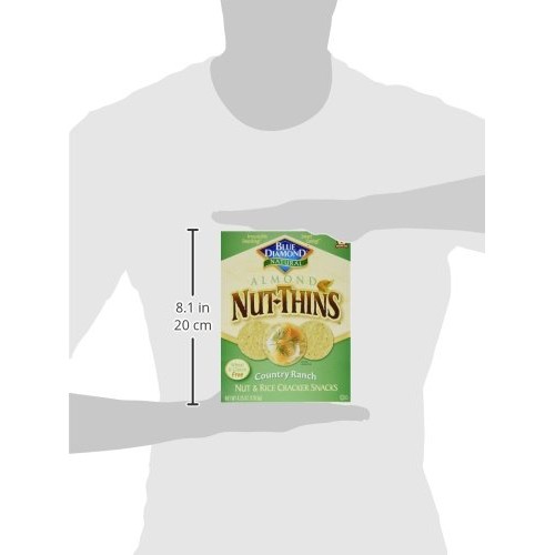 Blue Diamond Wheat &Amp; Gluten Free Nut &Amp; Rice Crackers 3 Flavor Va