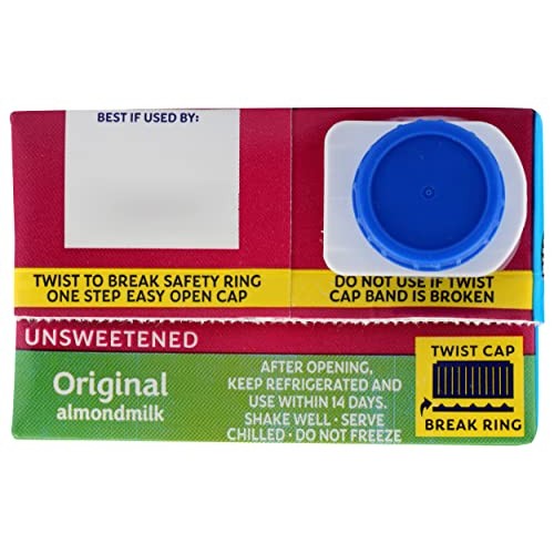 Blue Diamond Almond Breeze - Unsweetened Original - 32 Oz