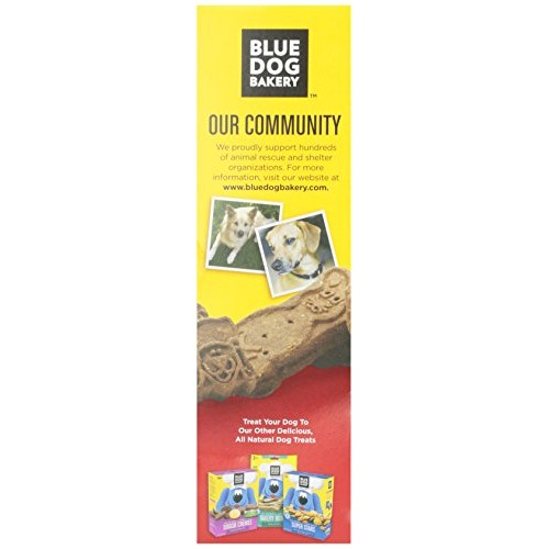 Blue Dog Bakery Natural Low Fat Peanut Butter &Amp; Molasses Biscuit