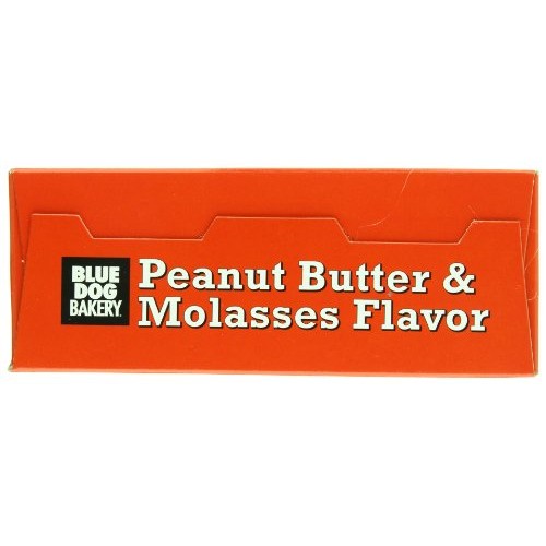 Blue Dog Bakery Natural Low Fat Peanut Butter &Amp; Molasses Biscuit