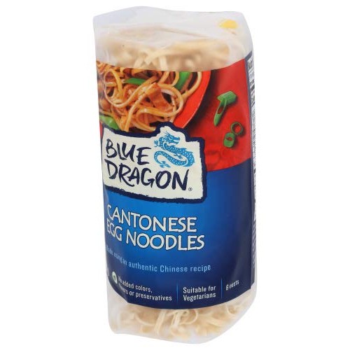 Blue Dragon Cantonese Egg Noodle Nests Pack Of 4