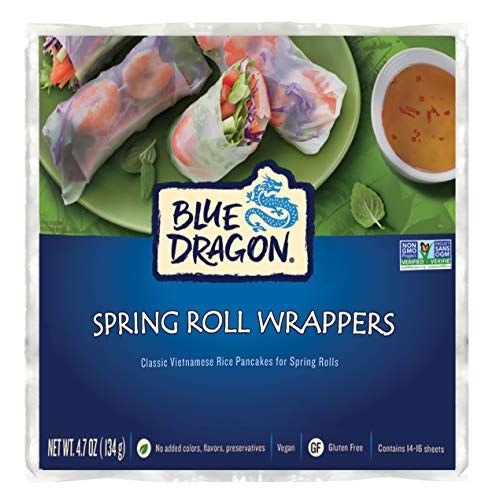 Blue Dragon Spring Roll Wrapper, 4.7 Oz Blue Dragon Spring Roll Wrapper, 4.7 Oz