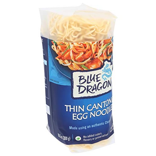Blue Dragon Thin Cantonese Egg Noodle Nests Pack Of 4