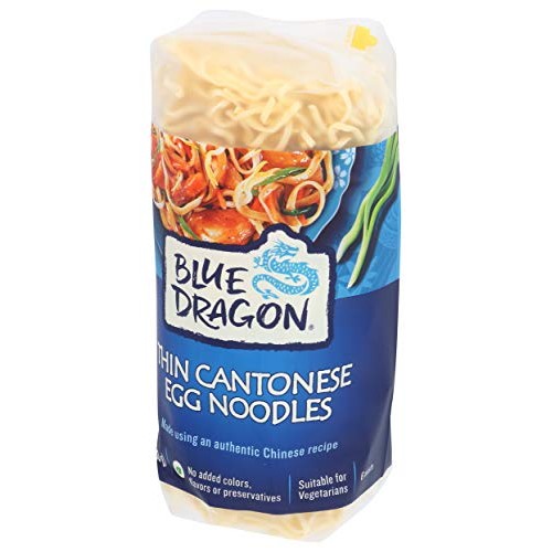 Blue Dragon Thin Cantonese Egg Noodle Nests Pack Of 4