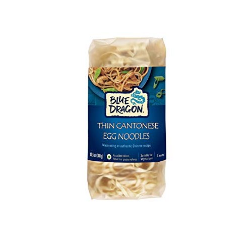 Blue Dragon Thin Cantonese Egg Noodle Nests Pack Of 4