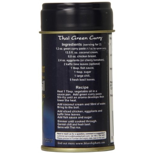 Blue Elephant Royal Thai Cuisine Dried Sweet Basil, 0.21 Ounce