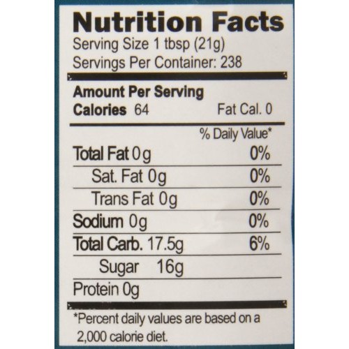 Blue Green Agave Organic Nectar, Light Blue, 176 Ounce