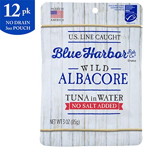 Blue Harbor Fish Co. Wild Albacore Tuna In Water No Salt Added -