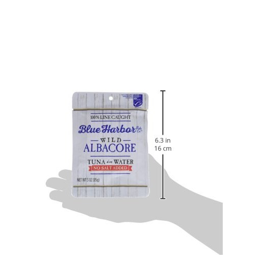 Blue Harbor Fish Co. Wild Albacore Tuna In Water No Salt Added -
