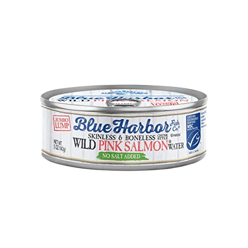Blue Harbor Fish Co. Wild Pink Salmon In Water No Salt Added - 5