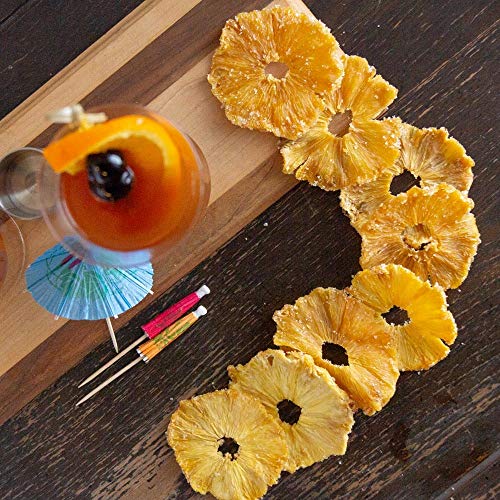 Blue Henry Bittered Candied Pineapple Slices Cocktail Garnish 2