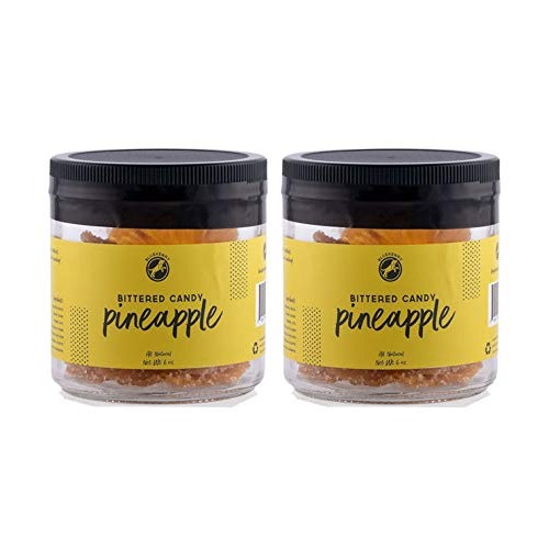 Blue Henry Bittered Candied Pineapple Slices Cocktail Garnish 2