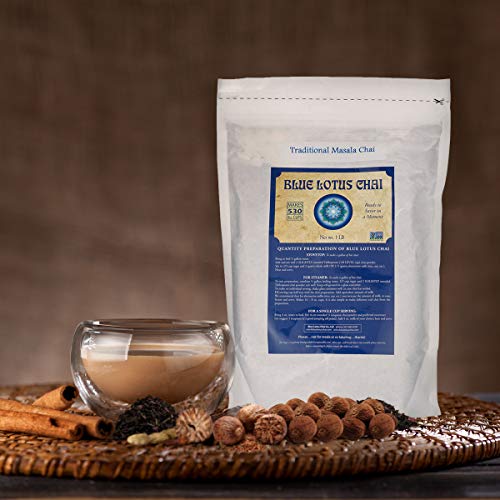 Blue Lotus Traditional Masala Chai - Bulk 1 Lb Bag 530 Cups