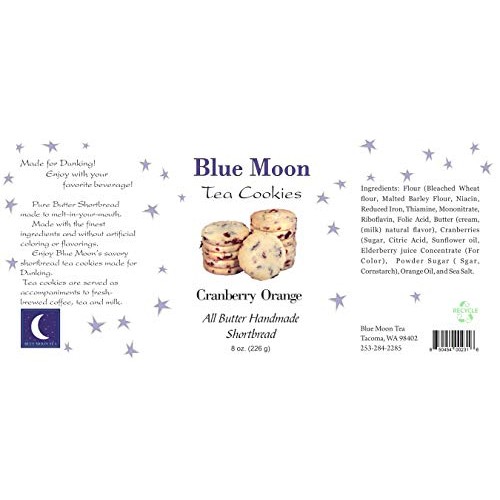 Cranberry Orange Shortbread Cookies 7 Oz 2 Pack Shortbread Coo