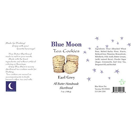 Earl Grey Butter Shortbread Cookies 2-Pack Shortbread Cookies