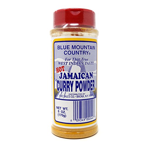 Blue Mountain Country Jamaican Curry Powder Hot 6 Oz Pack Of 2