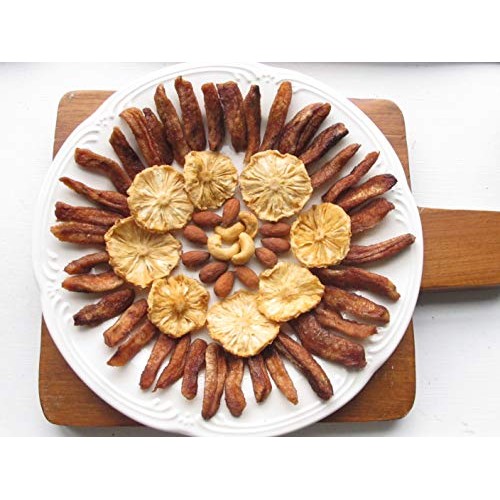 100% Usda Certified Organic Sun Dried Banana Strips, No Sugar Ad