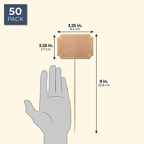 Large Kraft Party Food Picks 50 Pack