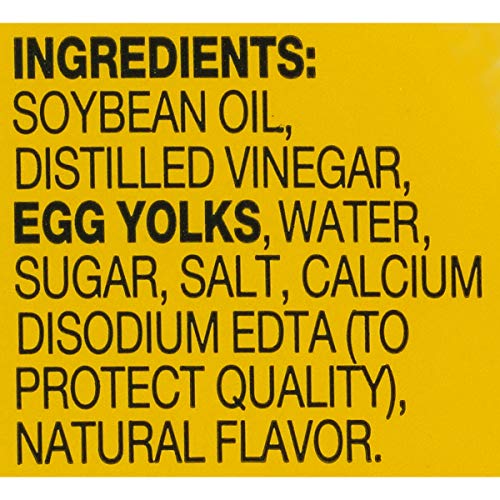 Blue Plate Squeeze Mayonnaise, Regular, 18 Ounce Pack of 6