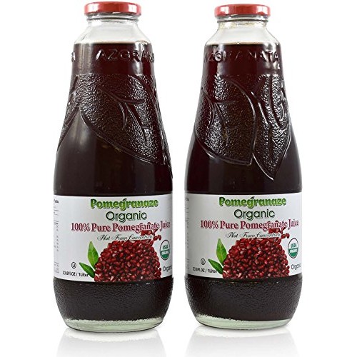 100% Pomegranate Juice - USDA Organic Certified - Glass Bottle ... 100% Pomegranate Juice - USDA Organic Certified - Glass Bottle ...