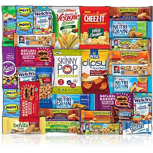 Healthy Snacks Care Package Count 30 - Discover A Whole New Wo
