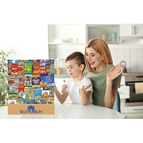 Snacks Box 53 Count Ultimate Sampler Mixed Box, Cookies Chips