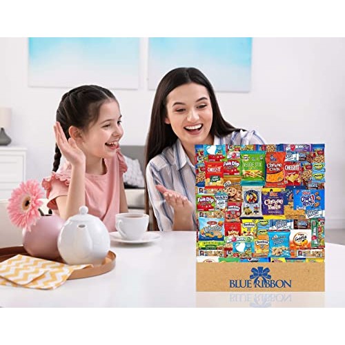 Snacks Box 53 Count Ultimate Sampler Mixed Box, Cookies Chips