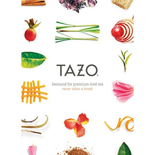 Tazo Tea Bags Sampler Assortment Variety Pack Gift Box - 42 Coun