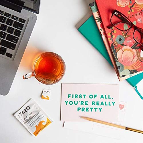 Tazo Tea Bags Sampler Assortment Variety Pack Gift Box - 42 Coun