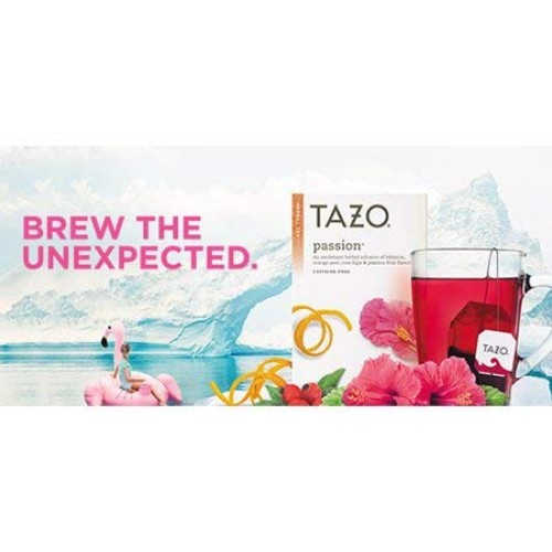 Tazo Tea Bags Sampler Assortment Variety Pack Gift Box - 42 Coun