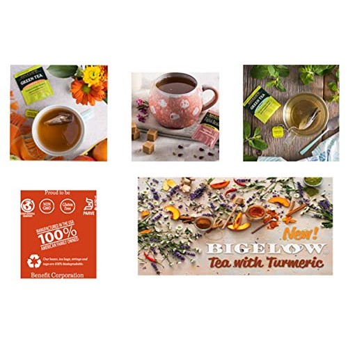 Tea Bags Sampler Assortment Variety Pack Gift Box - 49 Count - P