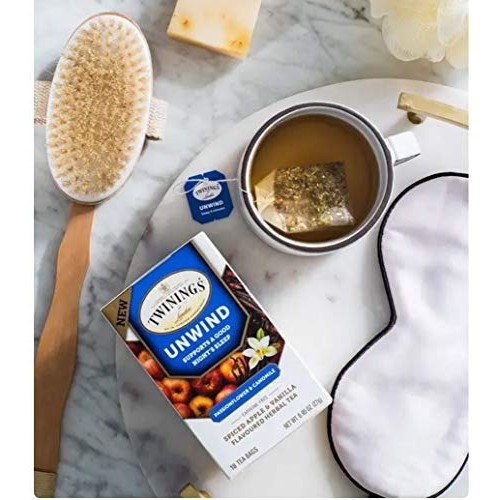 Twinings Wellness Herbal Tea Bags Sampler Assortment Variety Pac