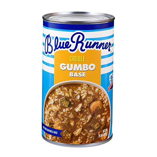 Blue Runner—Creole Seafood Gumbo Base—25 Ounce Can Pack Of 6—A
