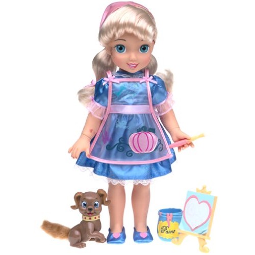 Disney Little Princess Magic Color Change Surprise Doll - Cinder