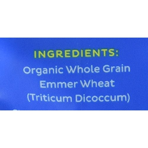 Certified Organic Heirloom Wheat Whole Grain Emmer Farro Washing