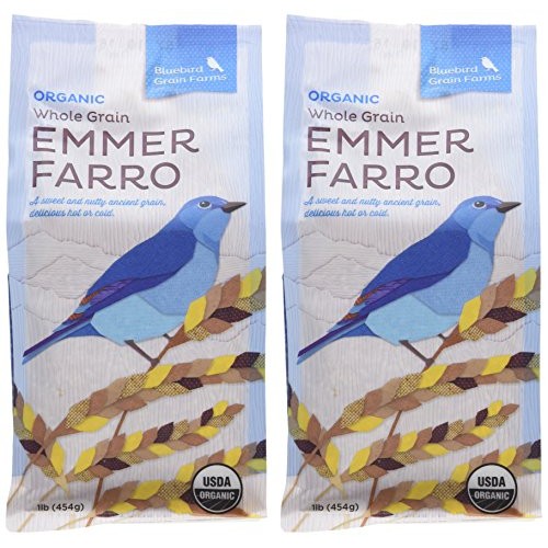 Certified Organic Heirloom Wheat Whole Grain Emmer Farro Washing