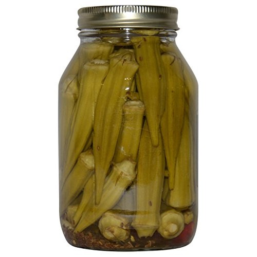 Texas Hill Country Hot Garlic Dill Okra 32 Oz