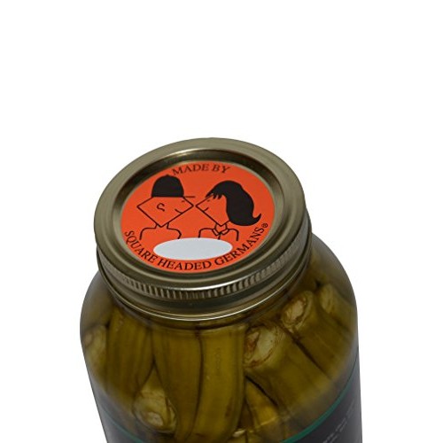 Texas Hill Country Pickled Garlic Dill Okra 32 Oz