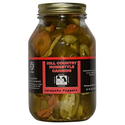 Texas Hill Country Pickled Jalapeno Peppers 32oz