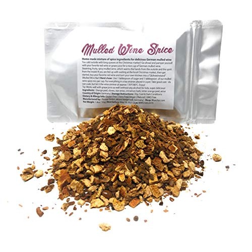 Mulled Wine Spice From Germany | Net Weight: 1.8Oz / 50G | Works