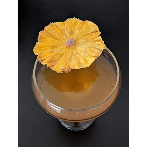 Dehydrated Pineapple Slices / Flowers - 3 Oz - 20+ Slices