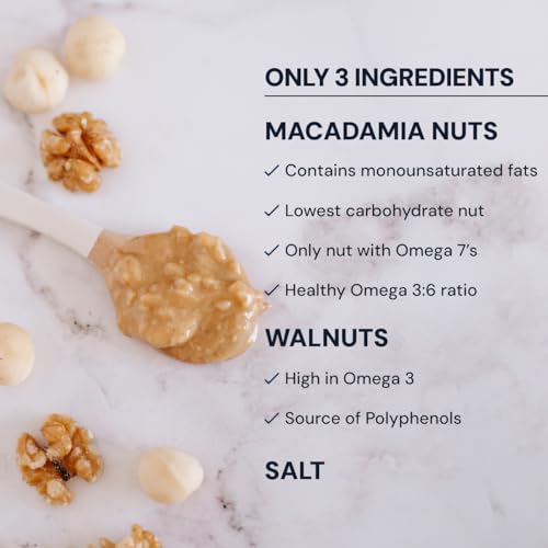 Blueprint Bryan Johnson Nutty Butter – Chunky Macadamia Nut Butt...