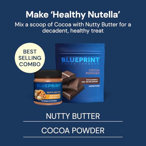 Blueprint Bryan Johnson Nutty Butter – Chunky Macadamia Nut Butt...