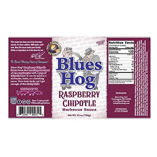 Blues Hog Raspberry Chipotle BBQ Sauce 25 oz. Squeeze