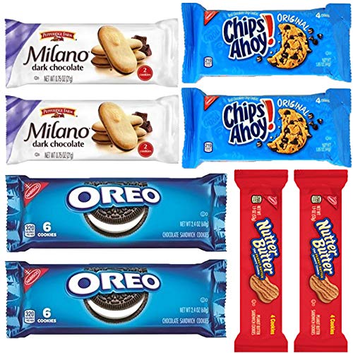 Cookies Variety Pack Assortment Sampler Individually Wrapped Coo