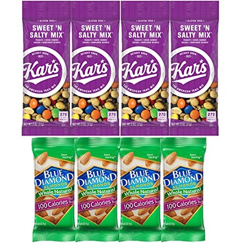 Nuts Snack Packs - Mixed Nuts And Trail Mix Individual Packs - H